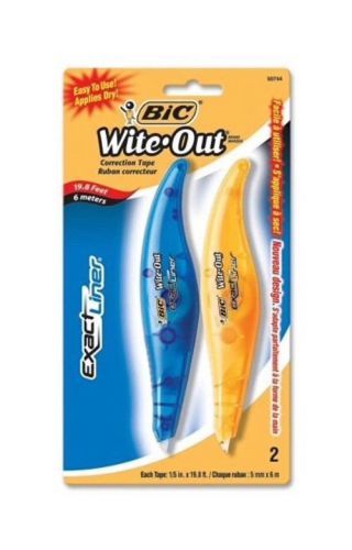 Bic exact liner wite-out brand correction tape for sale