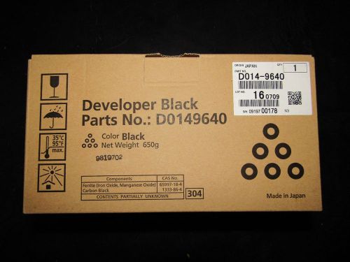 Genuine Ricoh BLACK Developer D0149640 D014-9640 MP C6000 C7500 650g