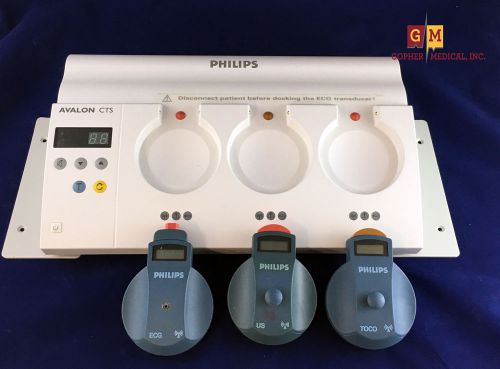 Philips Avalon M2720A Cordless Transducer System (CTS)  Complete w/ Warranty