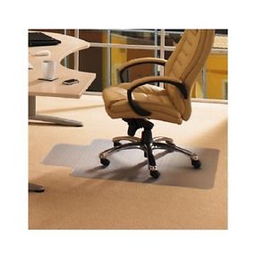 Cleartex AdvantageMat 36&#034; x 48&#034; Gripper Chairmat with Lip For Low Pile Carpets