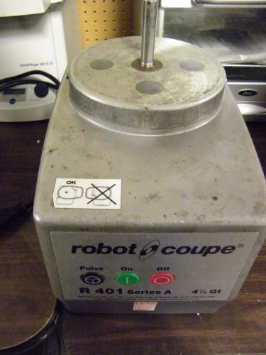 Robot Coupe R401 Food Processor Parts or Repair (9z)