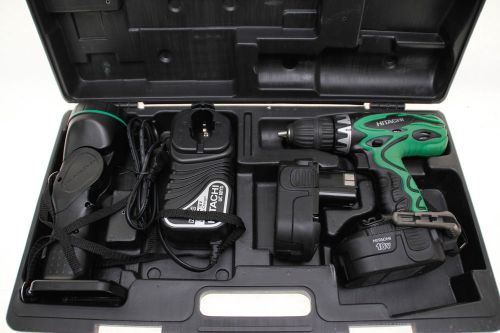 Hitachi ds18dvf3 18-volt ni-cad 1/2-inch cordless drill/driver kit - new for sale