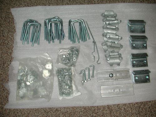 Flextray ASSORTED HARDWARE, 100 PLUS PIECES CONNECTING HARDWARE &amp; NUTS/BOLTS NEW