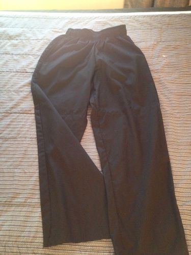 CHEF WORKS, Chef&#039;s Pants Black, Men&#039;s Small
