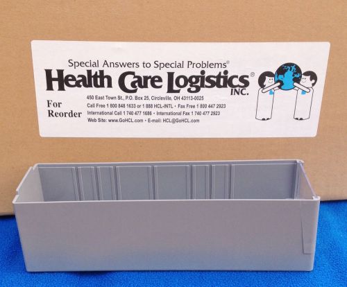 Case of 30 Health Care Logistics Patient Drawers - Model 1315GR - NEW IN BOX
