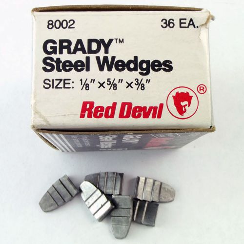(CS-441) Red Devil Grady Steel Wedges Hammer Handle Pn 8002