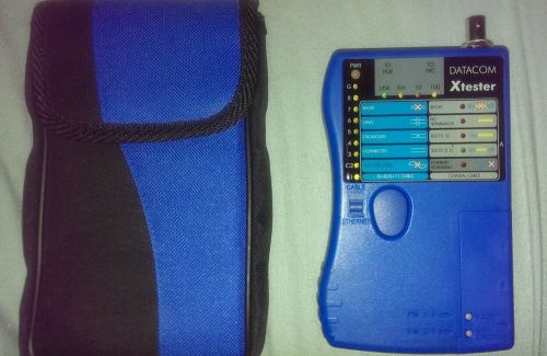 DataCom Xtester PN100 T Cable Tester Trouble Shooter