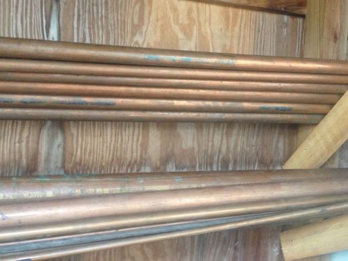 Copper tube pipe new but old stock several size sold as a lot for sale