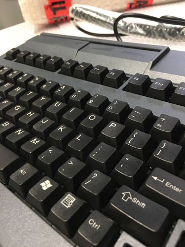 Cherry POS Mechanical Keyboard Magnetic Stripe MX Grey switches G81-7000LPBUS