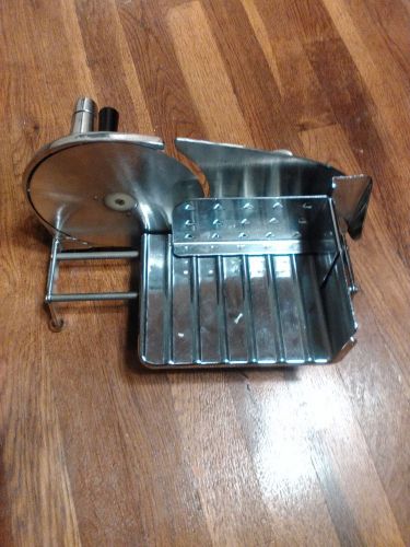 Vintage General 150 Table Top Deli Meat MeatSlicer Hand Crank Chrome