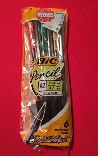 NEW 1 package BIC #2 PENCIL 10 CT 0.7MM MEDIUM for everyday school