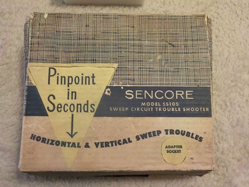 Sencore SS105 Sweep Circuit Trouble Shooter In Box &amp; Manual