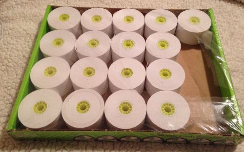 Perfect Print LOT of 17 Single 38mm Cash Register Receipt Rolls 1 15/32 120 ft