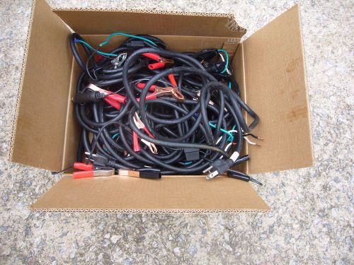 Hobby 120VAC Grounded Cords Rated 1800 Watts + DC Alligator Clips few with fuses