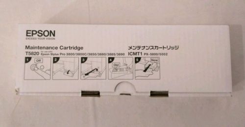 Epson T5820 Maintenance Cartridge Genuine ICMT1 OEM