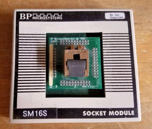 BP Microsystems SM16S Socket Module SM-16S