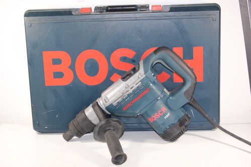 BOSCH 11247 DEMOLITION ROTARY HAMMER DRILL WITH HARD CASE - CHISELS AND BITS