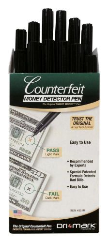 Dri Mark Counterfeit Detector Pen Box of 12 (351R-1)