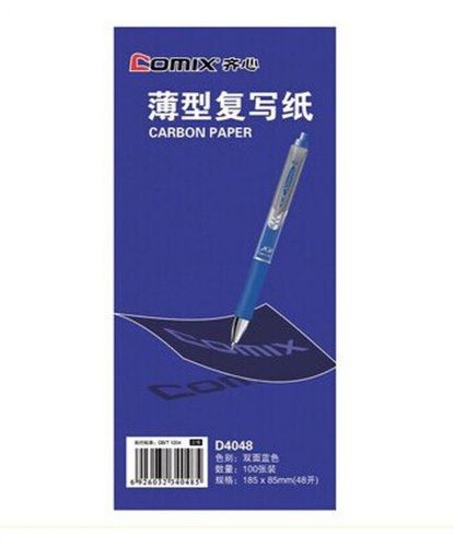 Comix D4048 48 to copy paper duplicating paper 100sheets size: 85*185mm 63g o...
