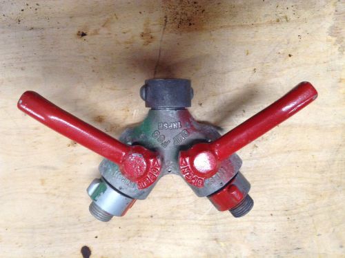 1&#034; with adapters  gated wye valve forestry specs fss for sale