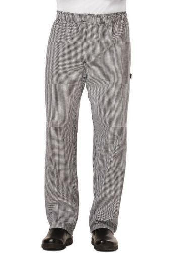 Dickies MensTraditional Baggy Chef Pant w/ zipper Fly Houndstooth DC14 SHIP FREE