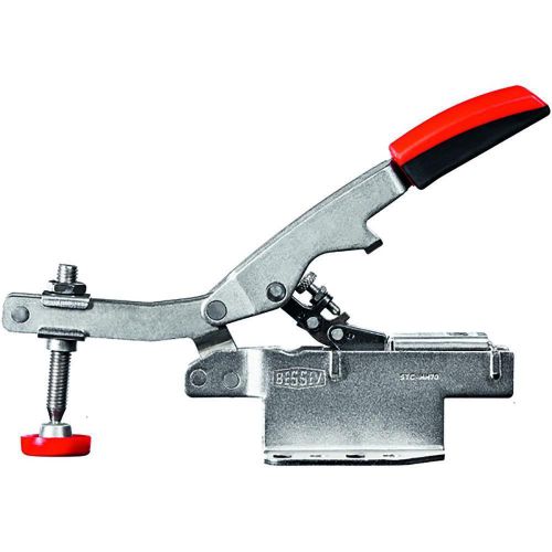 Bessey 700 lb. auto-adjusting toggle clamp high profile flanged base stc-hh70 for sale