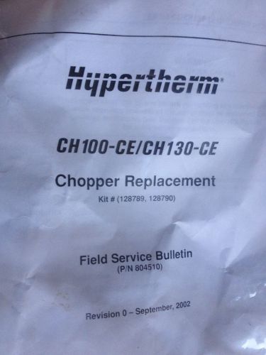 Hypertherm Chopper Module CH100-CE/CH130-CE