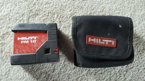 Hilti PM- 10  Leveling Laser Used Condition