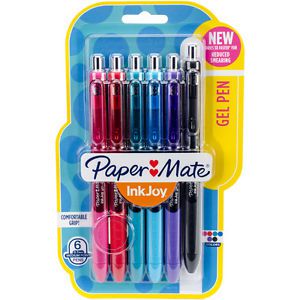 InkJoy Gel Pens .7mm 6/Pkg-Assorted 071641099760