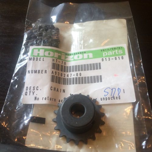 A930247-00 Chain And 4-002676-00 Gear For Horizon HT-70