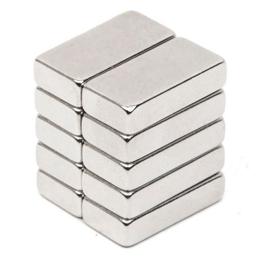 10pcs  Neodymium Block Magnets  N52 Rectangular , Super Strong Rare Earth N52
