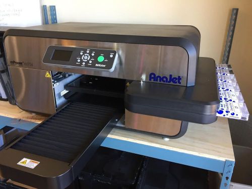 Complete anajet mp5i direct-to-garment printer with many extras for sale