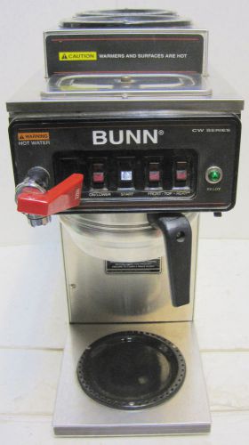 Bunn CW-Series Model CWTF15 Commercial Coffee Brewer W/3 Pot Warmers