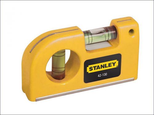 Stanley Tools - Magnetic Horizontal / Vertical Pocket Level - 0-42-130