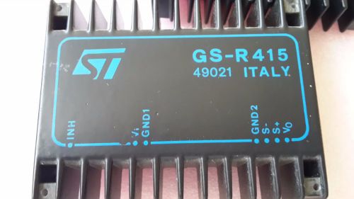 GS-R415  SGS - Thomson  HV (46V) step down switching voltage regulator 15V 4A