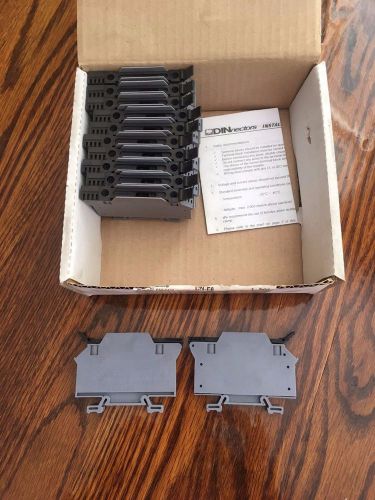 Automation direct dinnectors dn-f6 fuse terminal block lot of 12 for sale