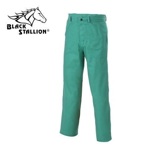 Revco Black Stallion 9 oz. FR Cotton Pants with 32&#034; inseam - Green - 42&#034;W x 32&#034;L