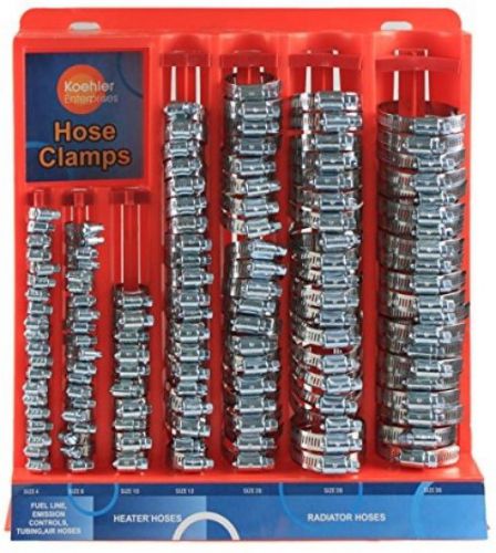 Koehler enterprises kedis130 red stainless steel hose clamp mountable rack for sale