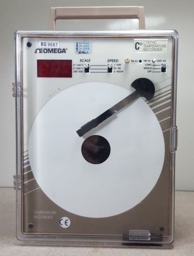 Omega ct87htc, 6 inch, (152mm) circular temperature chart recorders 0 to 500c for sale