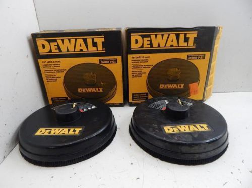 Lot of dewalt dxpa34sc 18&#034; pressure washer surface cleaner 567690 a15 for sale