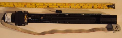 KERK Linear Slide RGS04 + FAULHABER Minimotor 2224U012SR, 20/1 gearhead, 242 mm