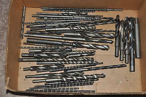 Lot of long shaft drill bits &amp; hold down hex head screws for sale