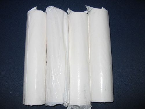 FAX PAPER Thermal  roll 4 new rolls  + 1 used