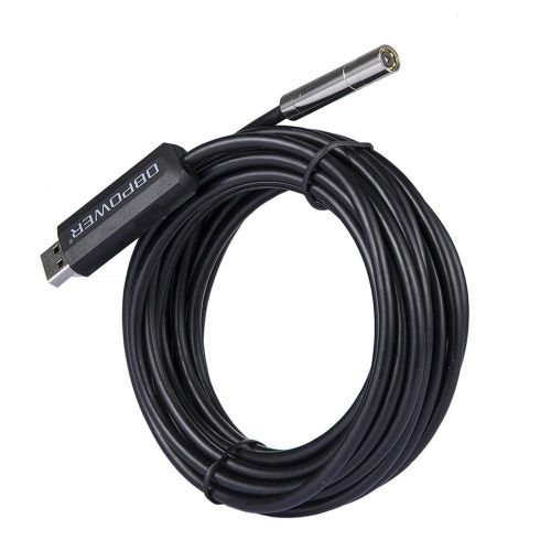 DBPOWER 2 MP 15M USB Waterproof Hd 6-led Borescope Endoscope Inspection Tube ...