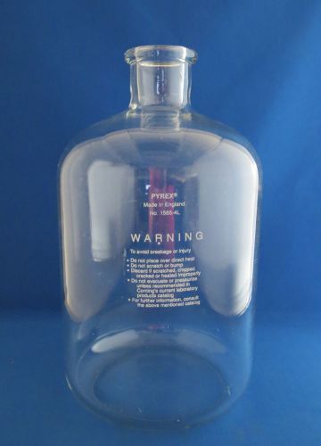 Pyrex 4000ml serum bottle 49mm tooled neck 1585-4l for sale