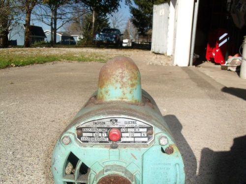 1/2 hp electric motor emerson electric Usa 3450 RPM