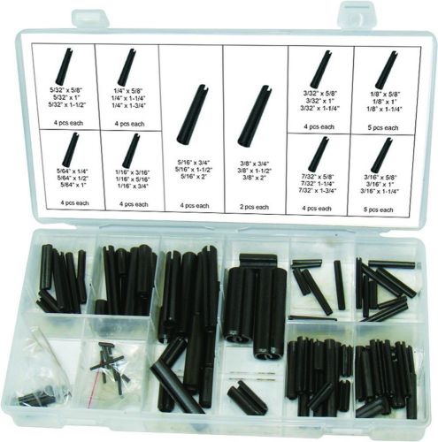 Swordfish 31190 Roll Slotted Spring Pin Assortment 120 Piece