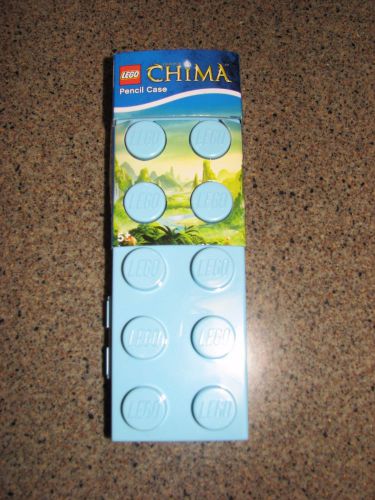 NIP Lego Legends of Chima aqua blue brick pencil case ***Back To School***