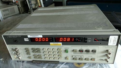 HP  8903B AUDIO ANALYZER  21Hz to 100 kHz