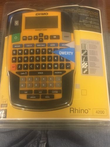 New dymo rhino 4200 label printer 1801611 for sale